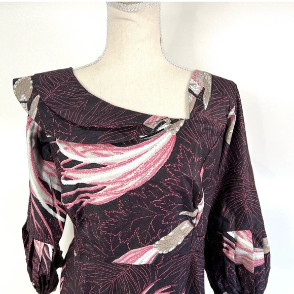 💜Vintage 60’s/70’s bird of paradise gown - Picture 5 of 9